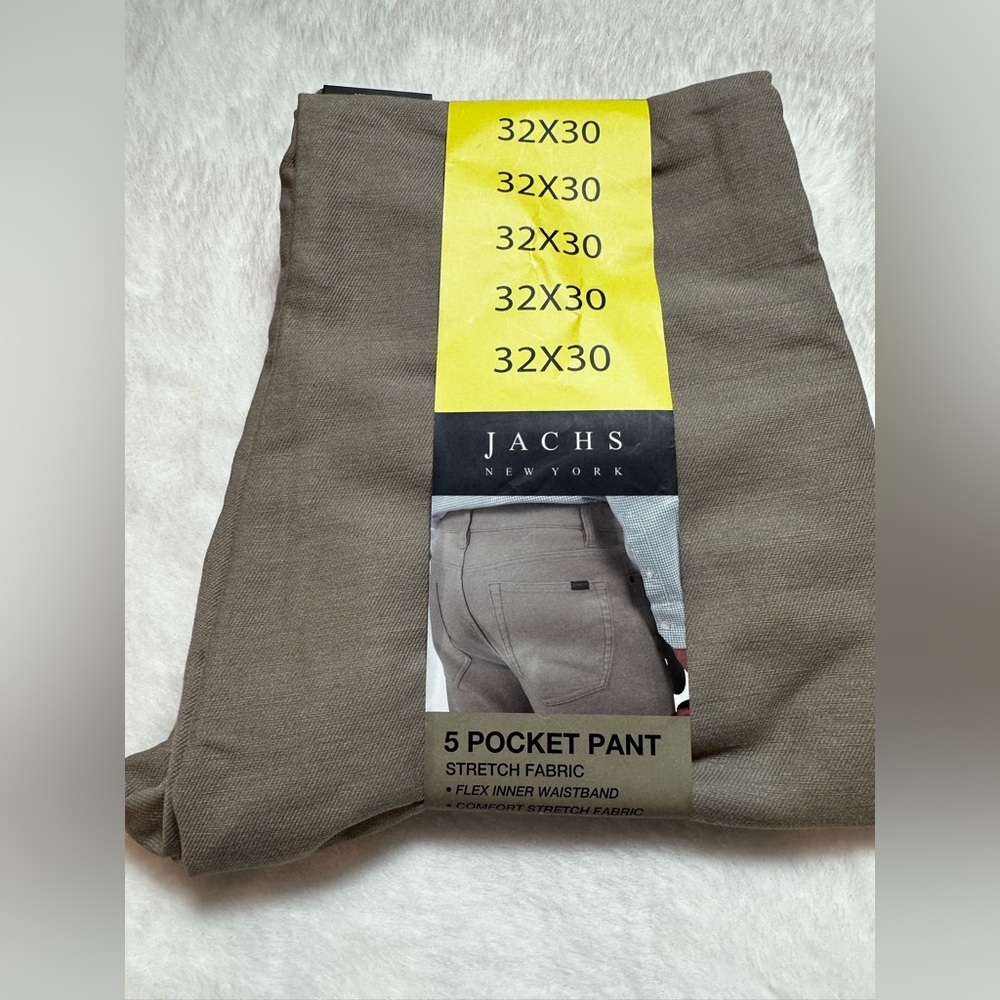 Jachs Men's tan 5 Pocket pants